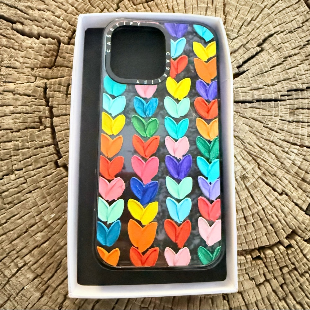 NWT Casetify hearts case for iPhone 14 Pro Max